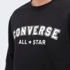 Converse Чорна кофта  CLASSIC FIT ALL STAR CENTER FRONT CREW BB con10025422-001 L чорний - зображення 4