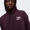 PUMA Сливова чоловіча кофта  DOWNTOWN Graphic Hoodie TR 626748/44 L сливовий - зображення 4