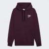 PUMA Сливова чоловіча кофта  DOWNTOWN Graphic Hoodie TR 626748/44 L сливовий - зображення 6