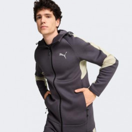   PUMA Темно-сіра чоловіча кофта  EVOSTRIPE Full-Zip Hoodie DK 681700/69 XL темно-сірий