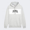 PUMA Сіра чоловіча кофта  SQUAD Hoodie FL 681796/04 S сірий - зображення 7