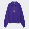 PUMA Синя жіноча кофта  CLASSICS+ Half Zip Polo Crew 626561/27 XS синій - зображення 6