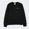 Champion Чорна чоловіча кофта  crewneck sweatshirt cha220259-NBK L чорний - зображення 4