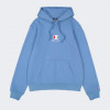 Champion Блакитна чоловіча кофта  hooded sweatshirt cha220268-CBU L блакитний - зображення 4