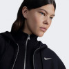 Nike Чорна жіноча кофта  W NSW PHNX FLC FZ OS HOODIE DQ5758-010 S чорний - зображення 5