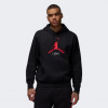 Nike Чорна чоловіча кофта  M J ESS FLC BASELINE HOODIE FD7545-013 - зображення 1