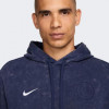 Nike Темно-синя чоловіча кофта  PSG M NSW CLUB HOODIE PO FT GX FQ3005-410 - зображення 4