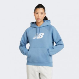 New Balance Блакитна жіноча кофта  Hoodie Fleece Logo nblWT43524HEB