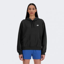   New Balance Чорна жіноча кофта  Hoodie Essentials Fleece nblWT41510BK