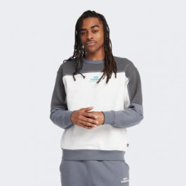   New Balance Сіра чоловіча кофта  Hoodie Classics Fleece nblMT43525GT