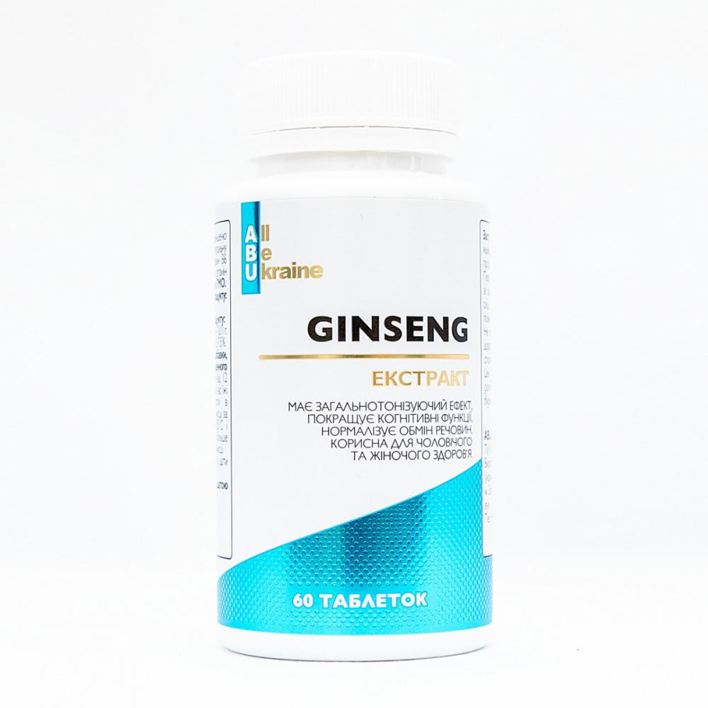 ABU (Ginseng) 60 капсул - зображення 1