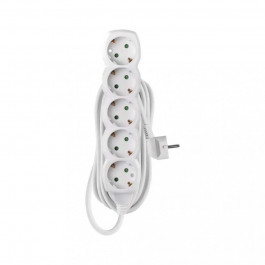   EMOS P0525R White, 5 розеток, 5м