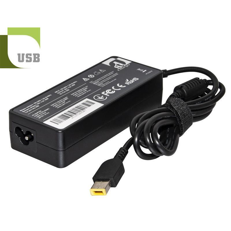 1StCharger для ноутбука Lenovo 90W 20V/4.5A USB (AC1STLE90WC) - зображення 1