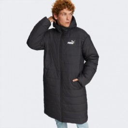 PUMA Чорна чоловіча куртка  ESS+ Hooded Padded Coat 671712/01