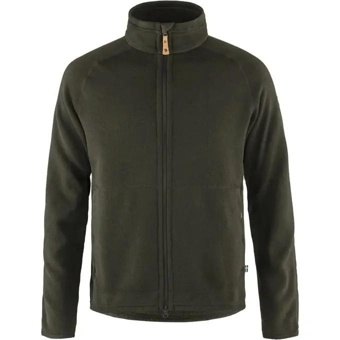 Fjallraven Фліс  Ovik Fleece Zip Sweater Deep Forest XL (1004-87317.662.XL) - зображення 1