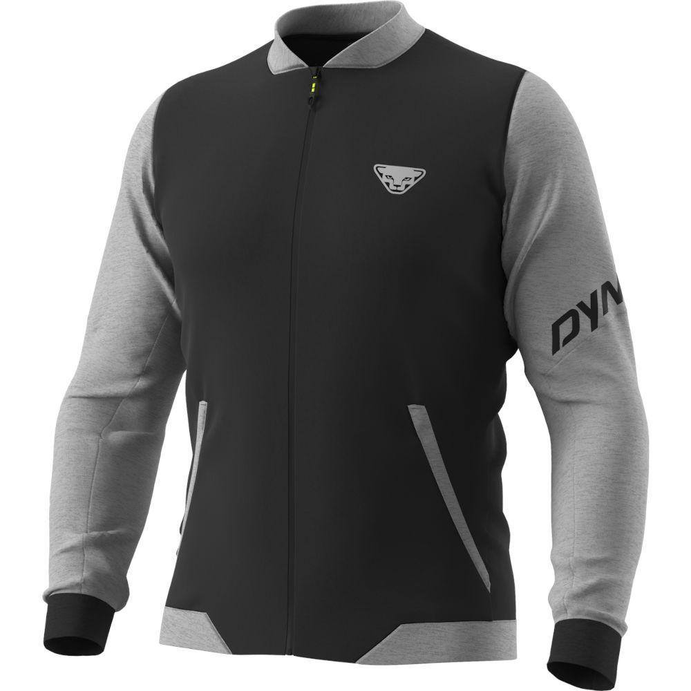 Dynafit Фліс  24/7 PTC Varsity Jacket Mns M Сірий/Чорний (1054-016.002.2546) - зображення 1