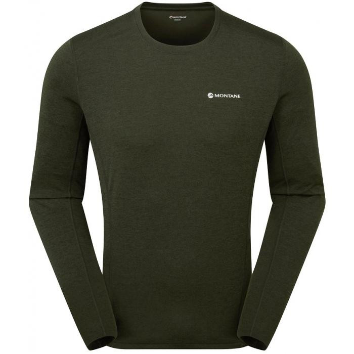 Montane Кофта  Dart Long Sleeve T-Shirt Oak Green XL (1004-MDRLSOAKX15) - зображення 1