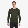 Montane Кофта  Dart Long Sleeve T-Shirt Oak Green XL (1004-MDRLSOAKX15) - зображення 2