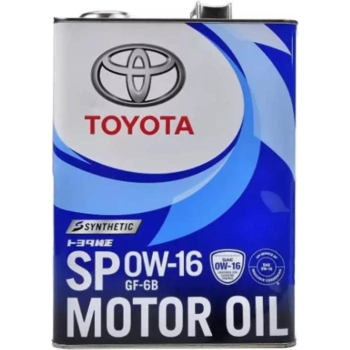 Toyota Toyota 0W-16 SP/GF-6B 08880-13105 4л - зображення 1