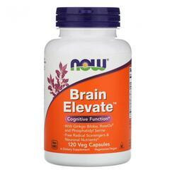   Now Витамины для памяти, Brain Elevate, , 120 капсул, (NOW-03304)