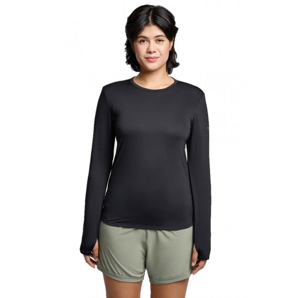 Saucony Кофта  Stopwatch Long Sleeve Wmn Black L (1097-SAW800486-BK L) - зображення 1