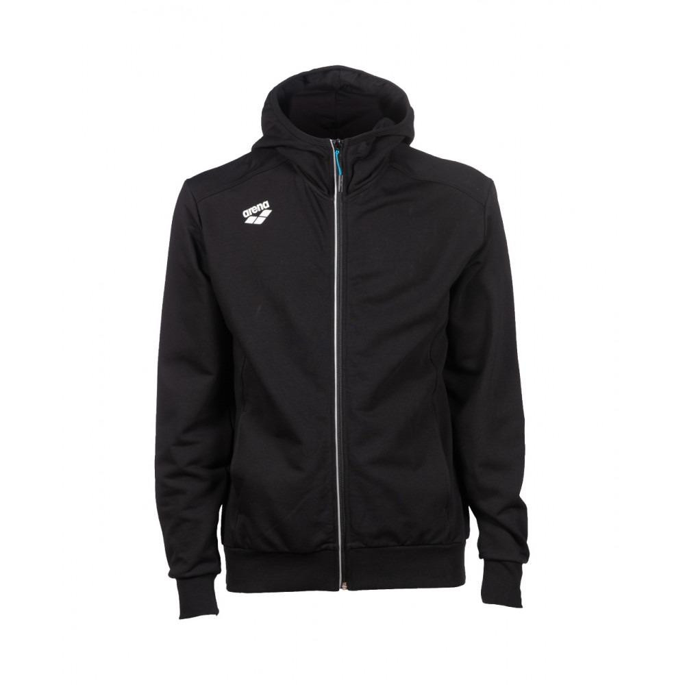 Arena Кофта  Team Hooded Jacket Panel Black XL (1097-004906-500 XL) - зображення 1