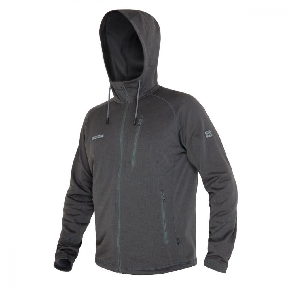 Fahrenheit Фліс  Hardface Full ZIP Hoody Regular Grey S (1044-FAHF20002 S/R) - зображення 1