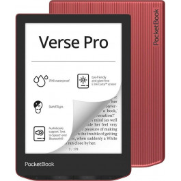   PocketBook 634 Verse Pro Passion Red (PB634-3-WW)