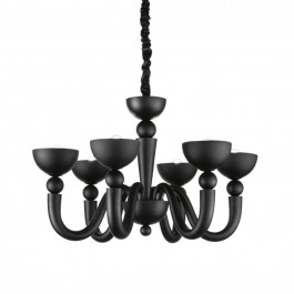   Ideal Lux Bon Bon Sp6 Nero 140339