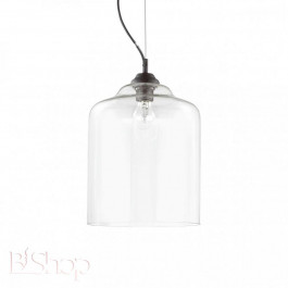 Ideal Lux Светильник подвесной Bistro' Sp1 Square Fume' 112312