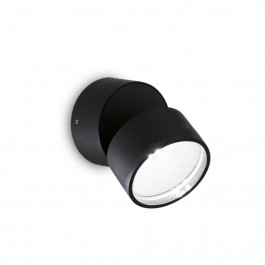   Ideal Lux Вуличне бра  285504 Omega AP Round Nero 4000K