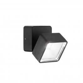   Ideal Lux Вуличне бра  285535 Omega AP Square Nero 4000K