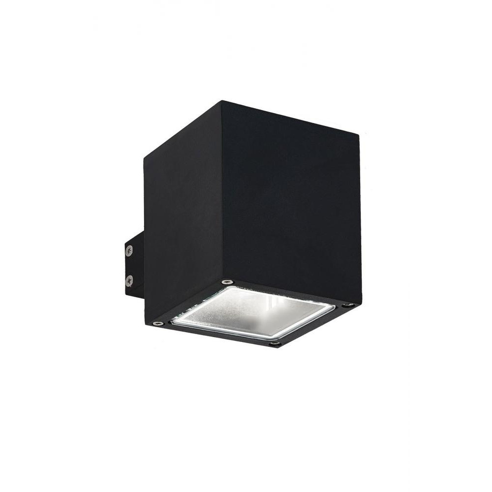 Ideal Lux Светильник уличный настенный SNIF SQUARE AP1 NERO 123080 - зображення 1