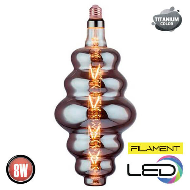 Horoz Electric LED Filament ORIGAMI-XL 8W Titanium (001 053 0008) - зображення 1