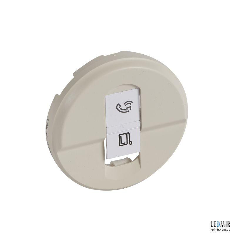 Legrand 66235 Celiane Лицевая панель для розетки RJ45, слоновая кость - зображення 1