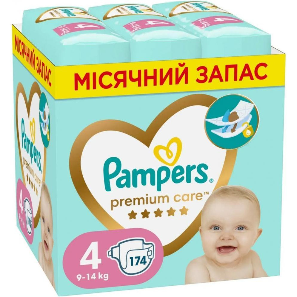 Pampers Premium Care 4, 174 шт - зображення 1