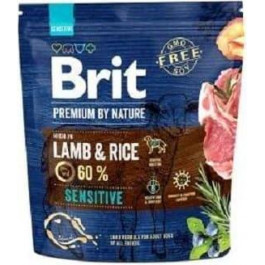   Brit Premium Sensitive Lamb and Rice 1 кг (170842/6611)