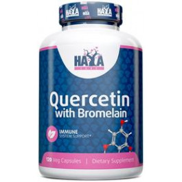   Haya Labs Quercetin with Bromelain Кварцетин з Бромелаїном 120 веганських капсул