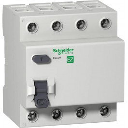   Schneider Electric EZ9 4Р, 25А, 30 мА, АС (EZ9R34425)