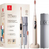 Oclean X Pro Digital Set Electric Toothbrush Champagne Gold (6970810552577) - зображення 1