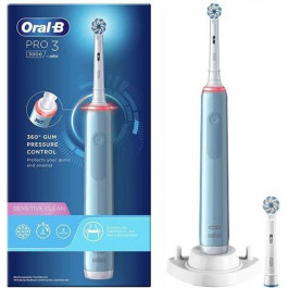   Oral-B D505.524.3 Pro 3 3770 Cross Action Blue