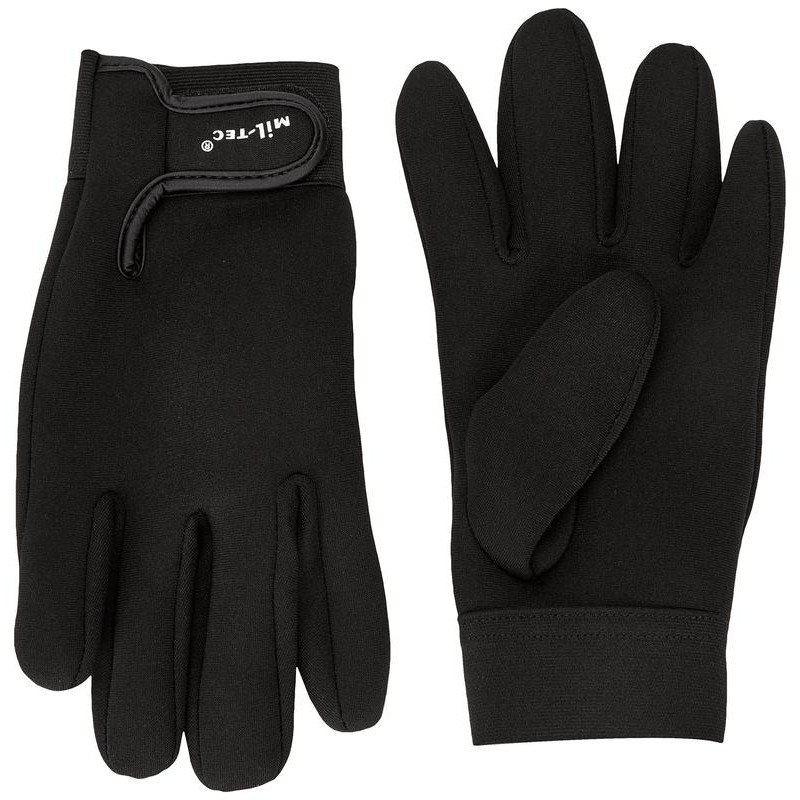 Mil-Tec Неопренові L Чорні NEOPREN HANDSCHUHE SCHWARZ KURZ (11660002-904-L) - зображення 1