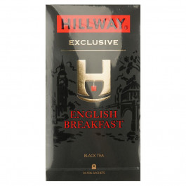   Hillway Чай чорний  English Breakfast, у пакетиках, 25 шт. (865834) (8886300990768)