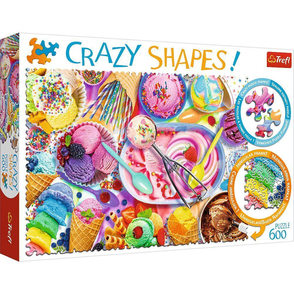 Trefl Crazy shapes Солодкі мрії 600 елементів (11119) - зображення 1