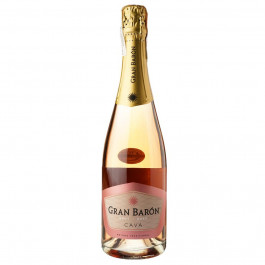   Gran Baron Вино ігристе  Cava Rose, 0,75 л (8413216121117)