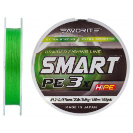   Favorite Smart PE 3х / Light Green / #0.5 / 0.117mm 150m 4.1kg