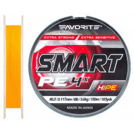   Favorite Smart PE 4x #0.5 Orange (0.117mm 150m 3.60kg)