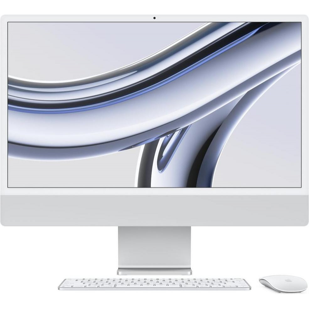 Apple iMac 24 M3 Silver (Z19D0001Q) - зображення 1