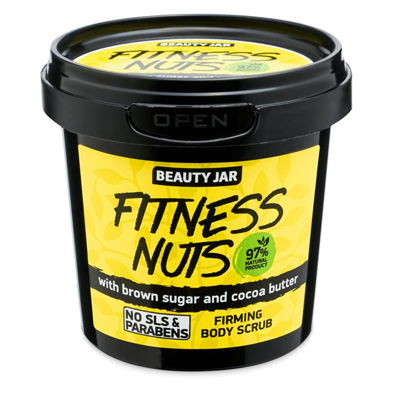 Beauty Jar Скраб  Fitness Nuts для тела Укрепляющий 200 г (4751030830728) - зображення 1