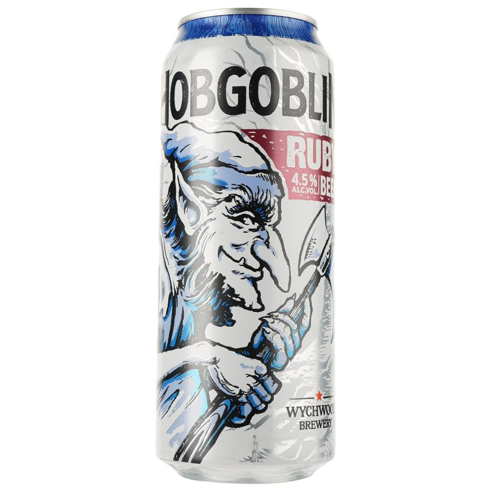 Wychwood Brewery Пиво  Hobgoblin темне фільтроване, 0,5 л (5011348017112) - зображення 1